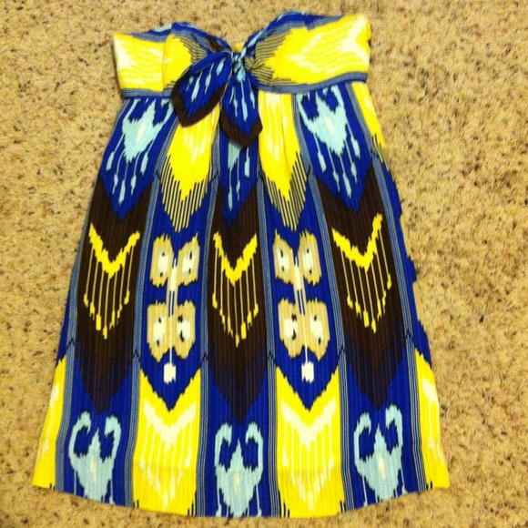 Tory Burch strapless dress