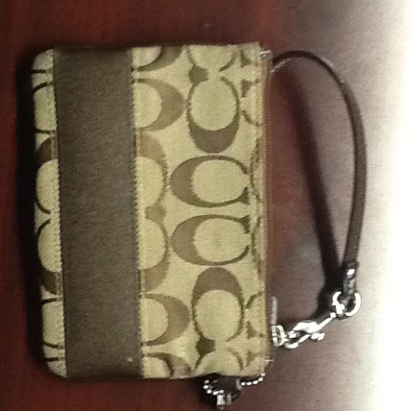 SOLD Authentic Coach wristlets