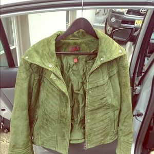 Genuine suede jacket