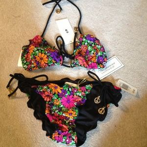 Brand New Never Worn Bikini Set. Super Cute!!