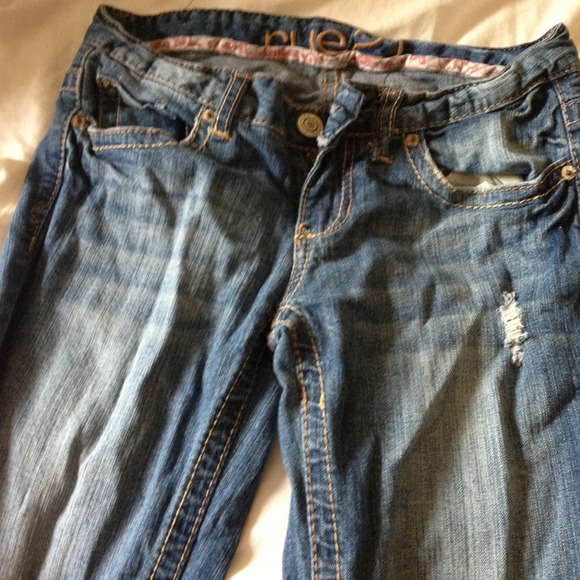Skinny flare jeans