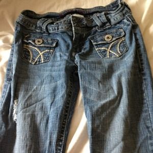 New and never worn hydraulic jeans. Flare.