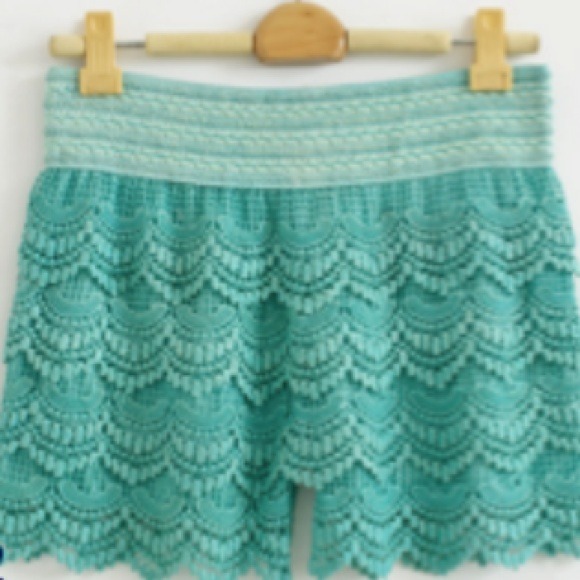 SOLD!!! Fun and Flirty gorgeous lace Shorts