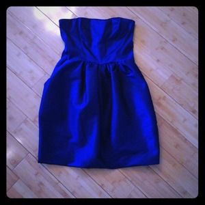 Dark Blue "Maria Bonita" mini party dress