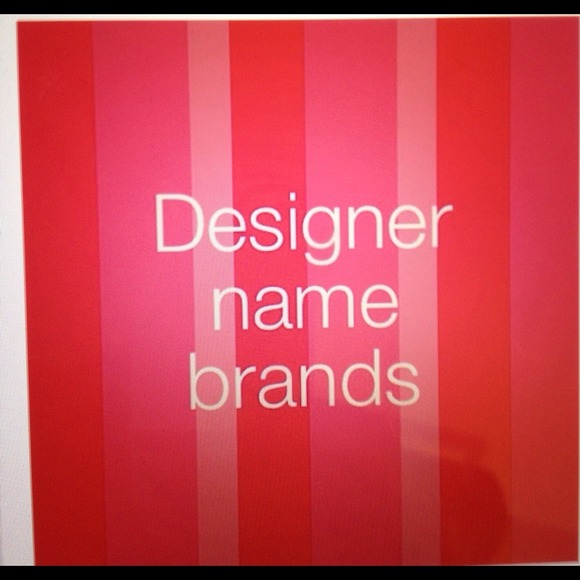 Lots of designer brands at great prices.