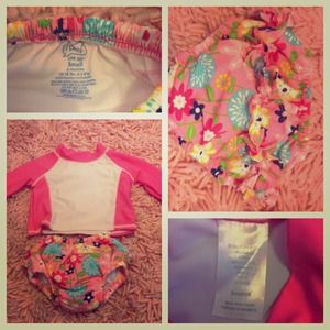 6 month Baby Girls Swimsuit