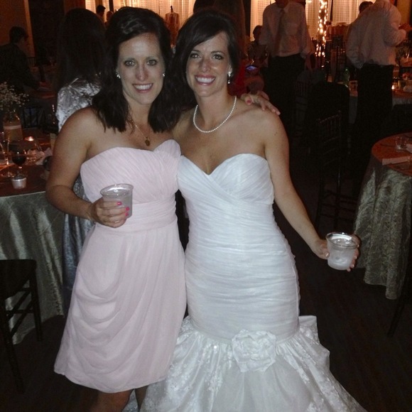 Light Pink chiffon dress