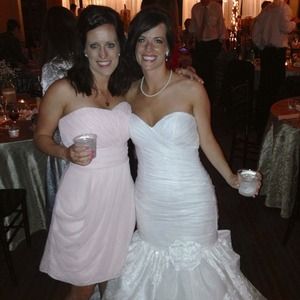 Light Pink chiffon dress