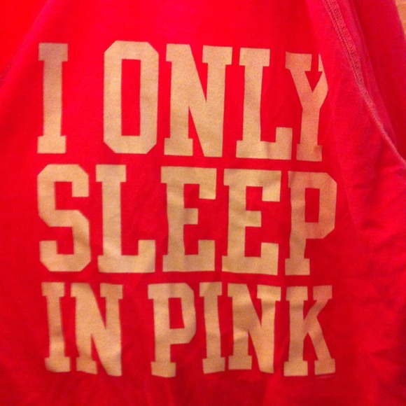 Pink hoodie