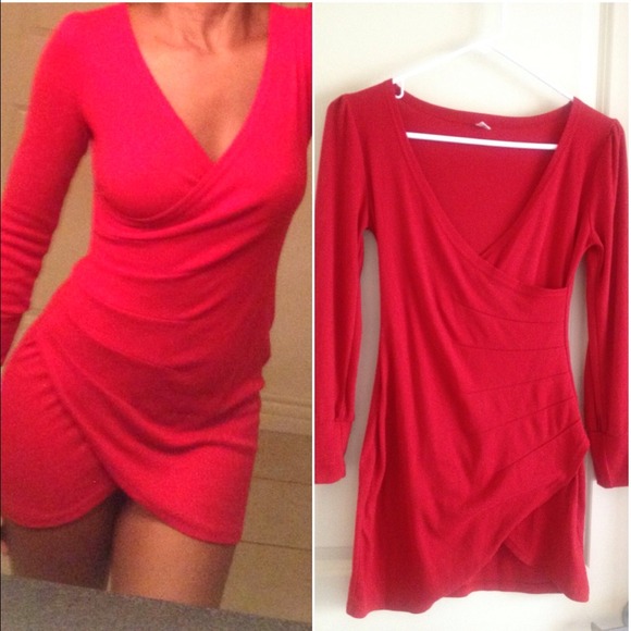 Misisilly red dress SIZE SMALL