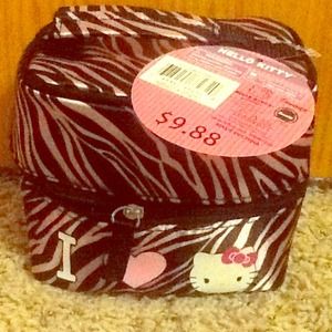 Hello kitty makeup bag