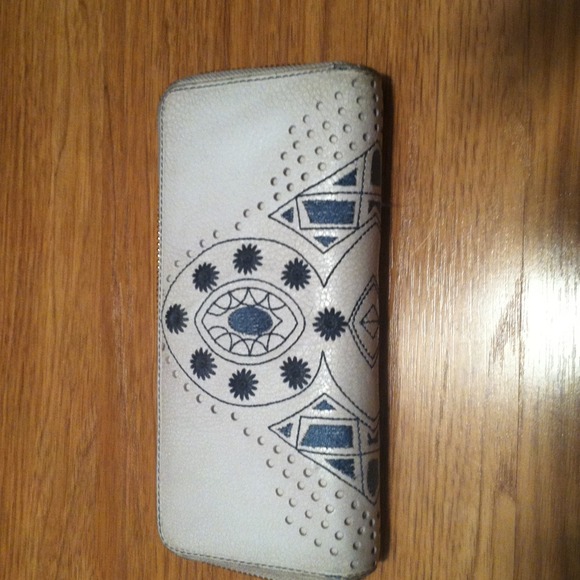 White Cole Haan wallet