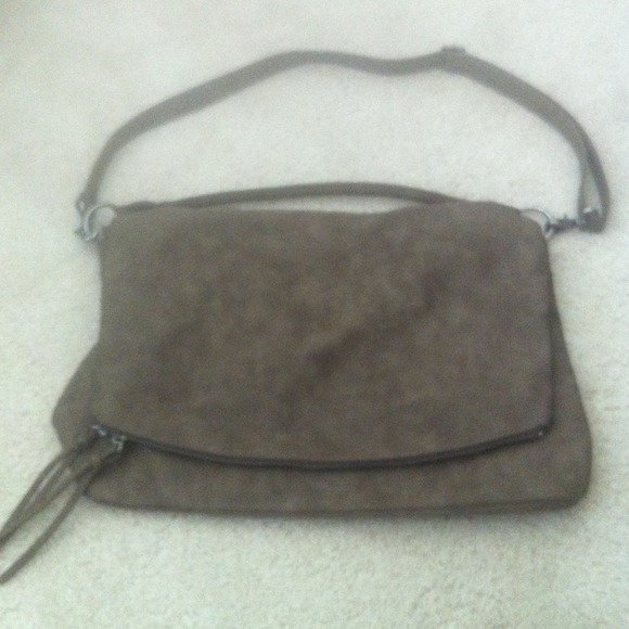 Swede bag handle and strap zippers big spacious