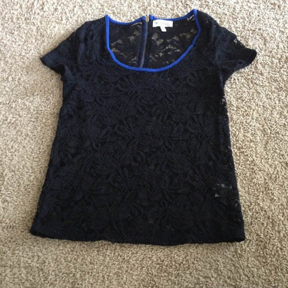 Black Lace Top