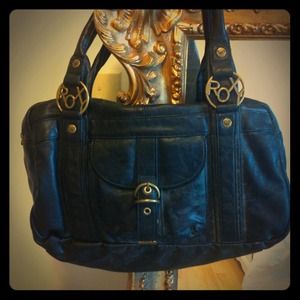**TRADED**Roxy black Handbag purse