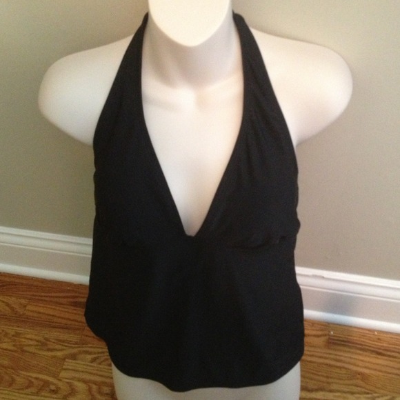 Sold Tankini top in black