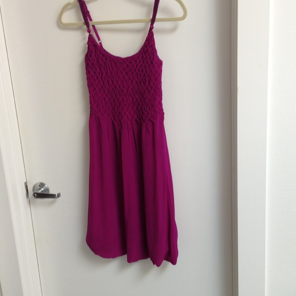 Yoana baraschi purple weave top dress