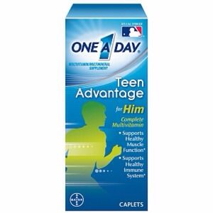 UNOPENED ONE A DAY Teen Advantage for him vitamins