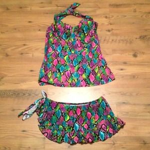 🚫Sold🚫Two piece bathing suit 38D/large