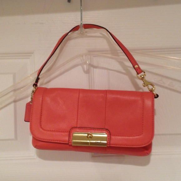 Coach Clutches & Wallets - COACH clutch. Great summer color!