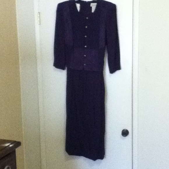 Purple dress