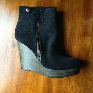 Coach Suede Booties Size 8.5