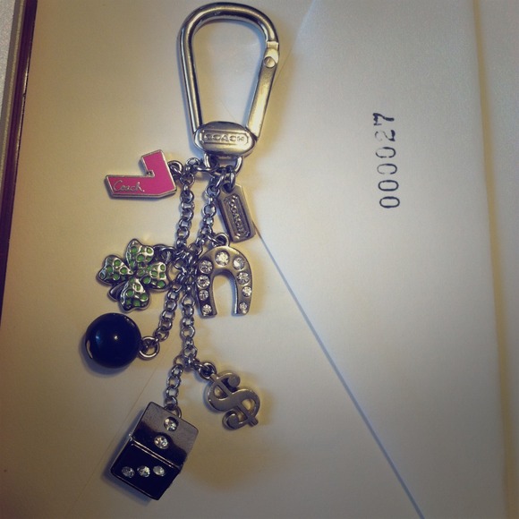 NWOT Coach: Lucky Mix Keyring