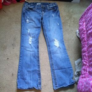 Aeropostale jeans.