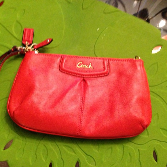 Authentic coach wristlet