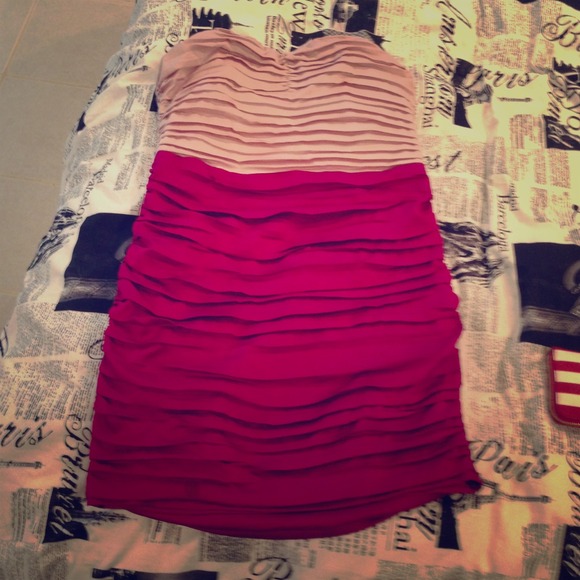 Express Strapless Dress!