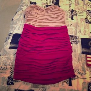 Express Strapless Dress!