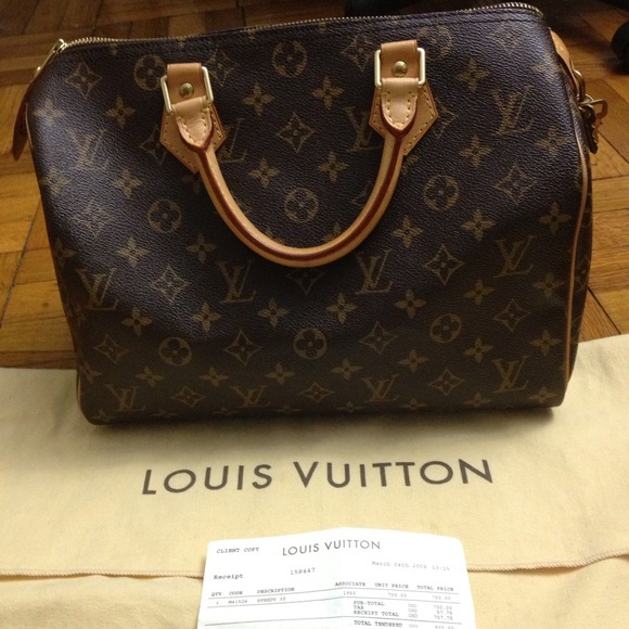 Authentic Louis Vuitton Speedy 30
