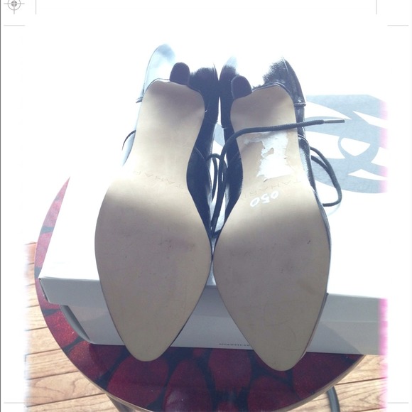 ❌Sold in Bundle❌NWOT Blck Ptnt Lthr Oxfords 7 - Picture 3 of 3