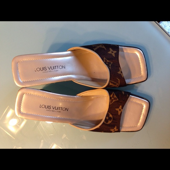 Louis Vuitton Shoes - -- Reserved-- LV women's open toe shoes