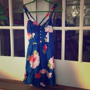 Floral print dress