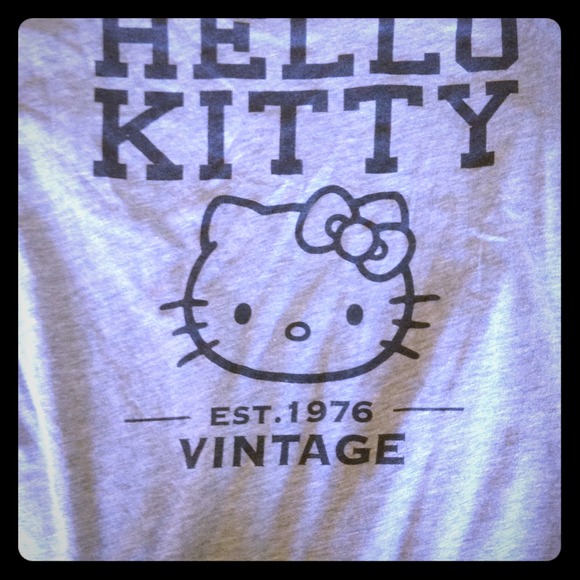 Hello Kitty Low Neck Long Sleeve from Forever 21