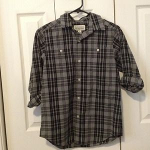 **Sold**Boys long sleeve button down
