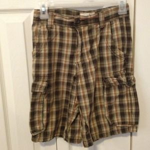 *Bundle Deal*2 pair boys plaid shorts and 1 solid