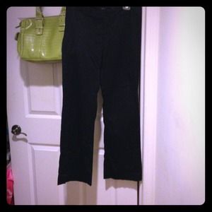 Special NWOT Black gap pants with mandarin buttons