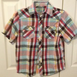 **Sold**Boys short sleeve shirt