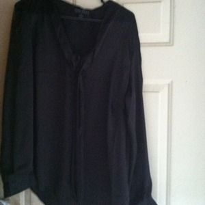 Silk black forever 21+ shirt size 1x