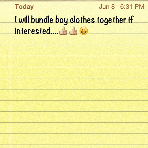 Boy clothes bundle!!!