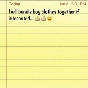 Boy clothes bundle!!!