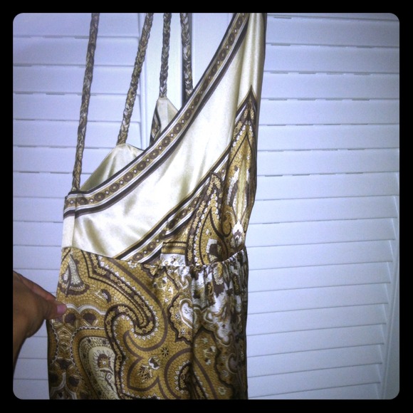 Arden B. Paisley one shoulder sexy top