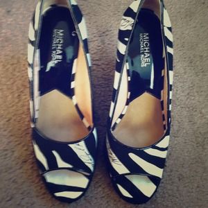 Michael Khors zebra print
