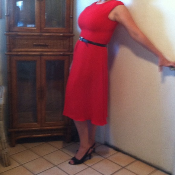 Sold...ππHOST PICK x 2ππhot red dress - Picture 2 of 4