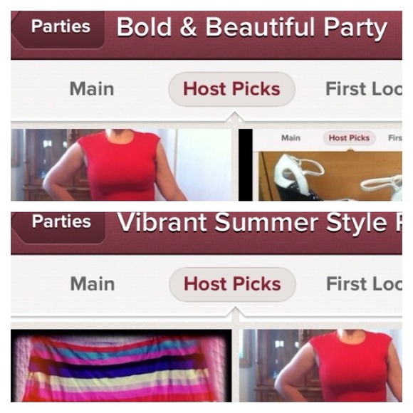 Sold...ππHOST PICK x 2ππhot red dress - Picture 4 of 4