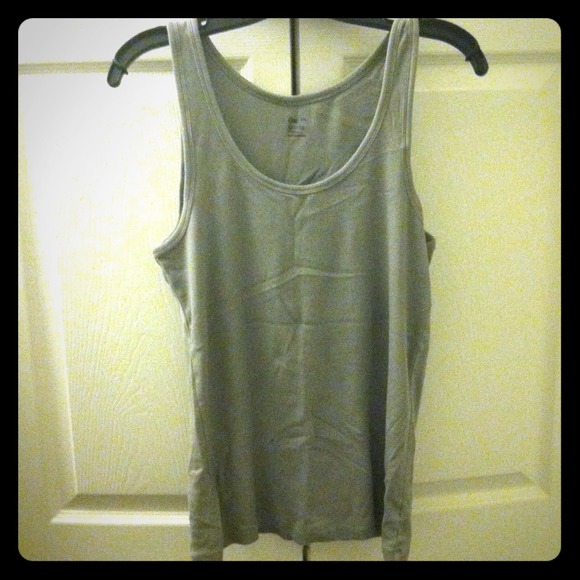 Silver Shimmer Tank Top
