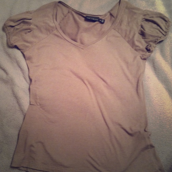 The Limited taupe tee