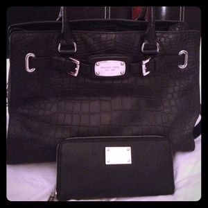 Michael Kors Handbag and Matching Wallet